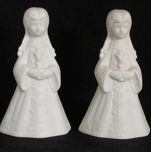 Due statuine vintage campane